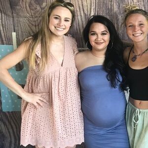 Blush Eyelet Mini Dress Romper